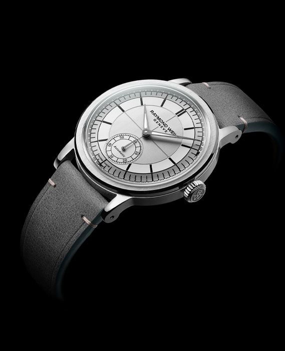 [GPHG 수상] 밀레짐 스몰세컨즈 가죽 39.5mm 실버