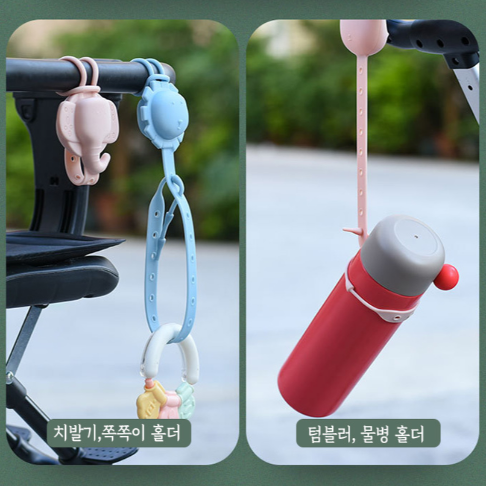 쪽쪽이 고정 스트랩 공갈젖꼭지 실리콘 쪽쪽이클립 - 상세 이미지 4