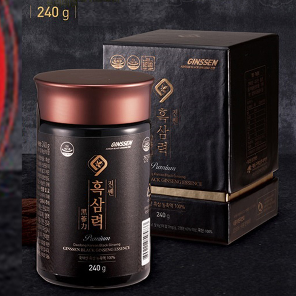 고려 흑삼정 흑삼고 흑삼병 구증구포 흑삼진액 떠먹는 흑삼효능