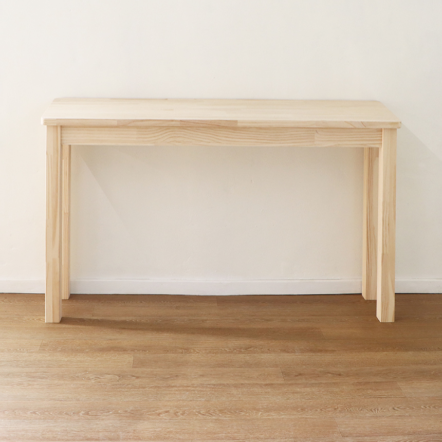 좁고 긴 테이블 창가,사이드 슬림테이블 무도색 DIY가구