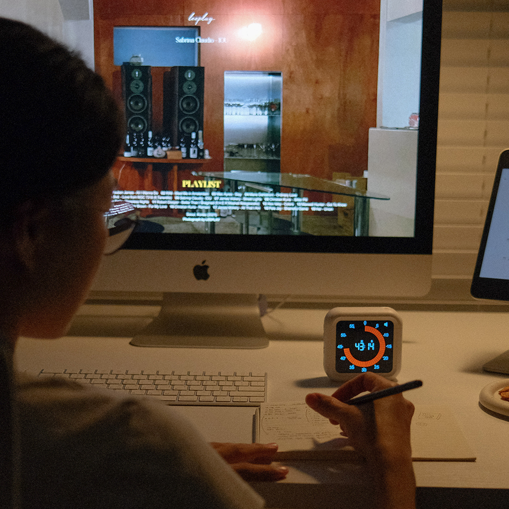 울티 플로우 디지털 비주얼 타이머 구글 뽀모도로 공부 무소음 타임타이머