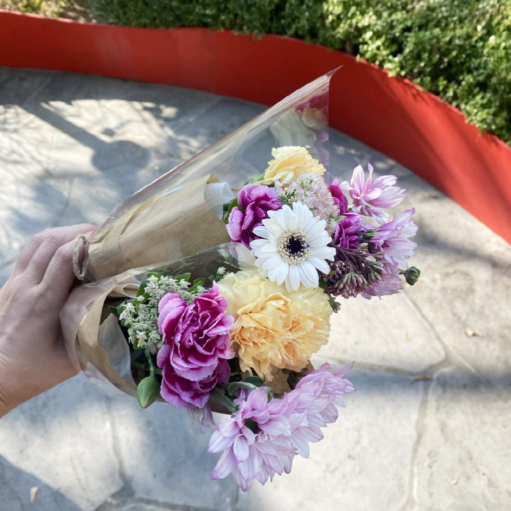 생화 미니 꽃다발 졸업 입학 발표회 꽃정기구독 꽃배달싼곳