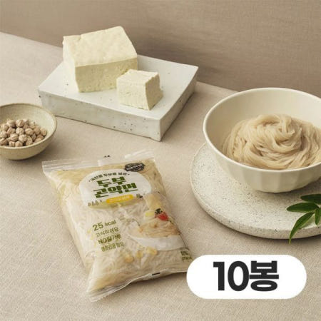 국산콩 넣어 고소한 두부곤약면 180gx10봉 식단관리 다이어트