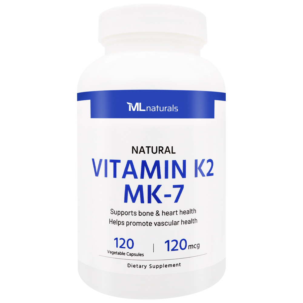 NEW! 마이라이프 내추럴스 비타민 K2 MK-7 120 야채캡슐 - 상품 이미지