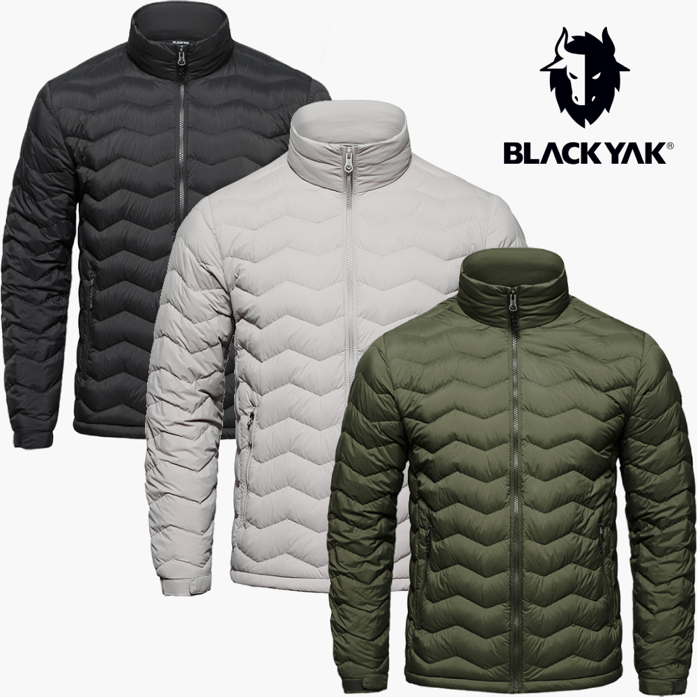 블랙야크 경량다운자켓 슬림패딩 남성 구스다운 점퍼