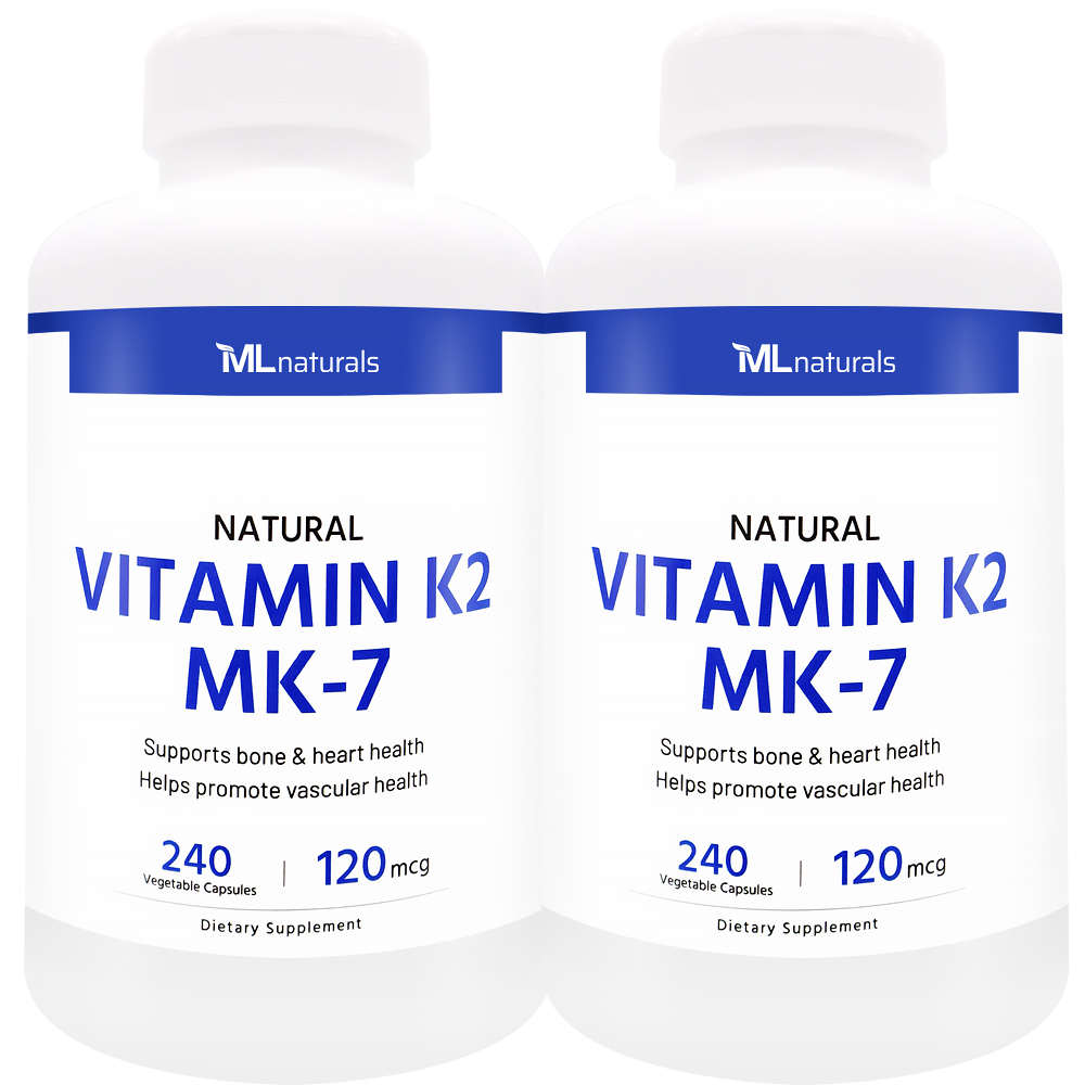 2병 마이라이프 내추럴스 비타민 K2 MK-7 240 야채캡슐 - 메인 이미지