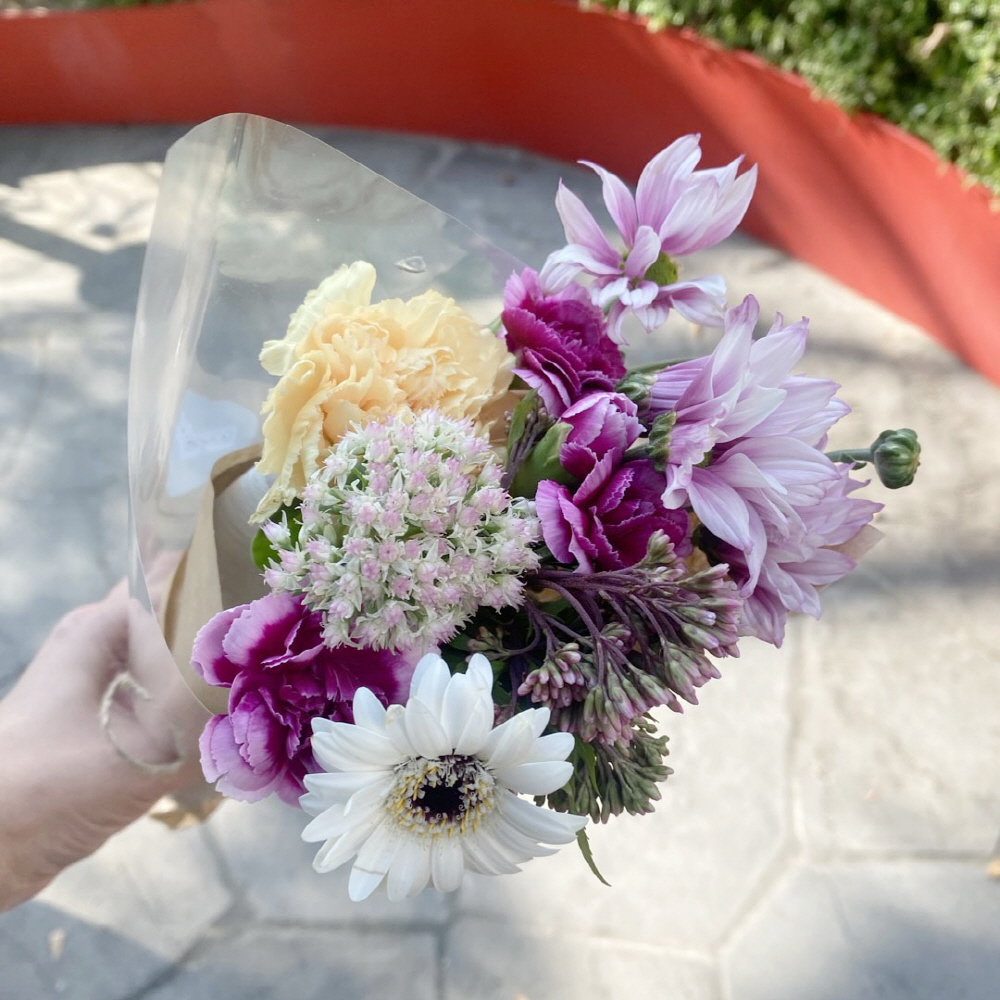 생화 미니 꽃다발 졸업 입학 발표회 꽃정기구독 꽃배달싼곳