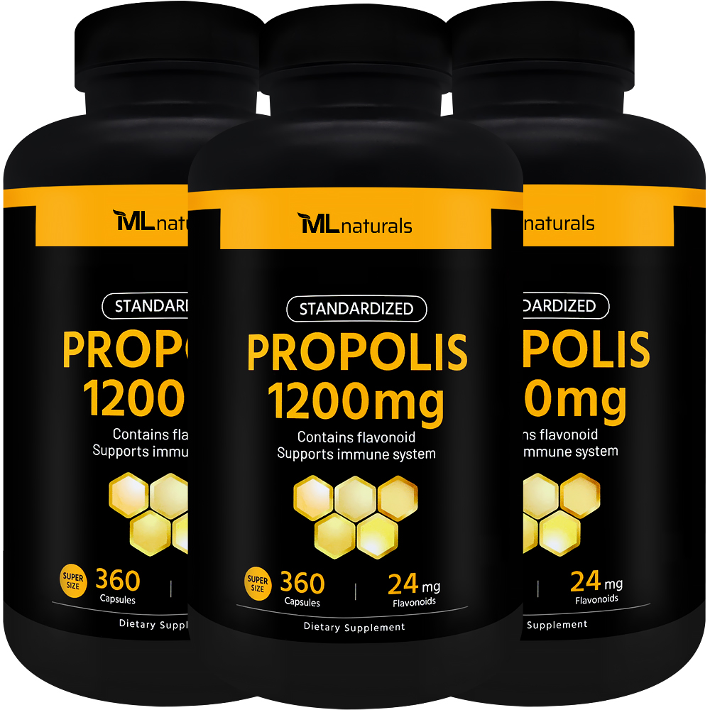 3병 마이라이프 내추럴스 스탠다드 프로폴리스 1200mg 360정 슈퍼사이즈 - 메인 이미지