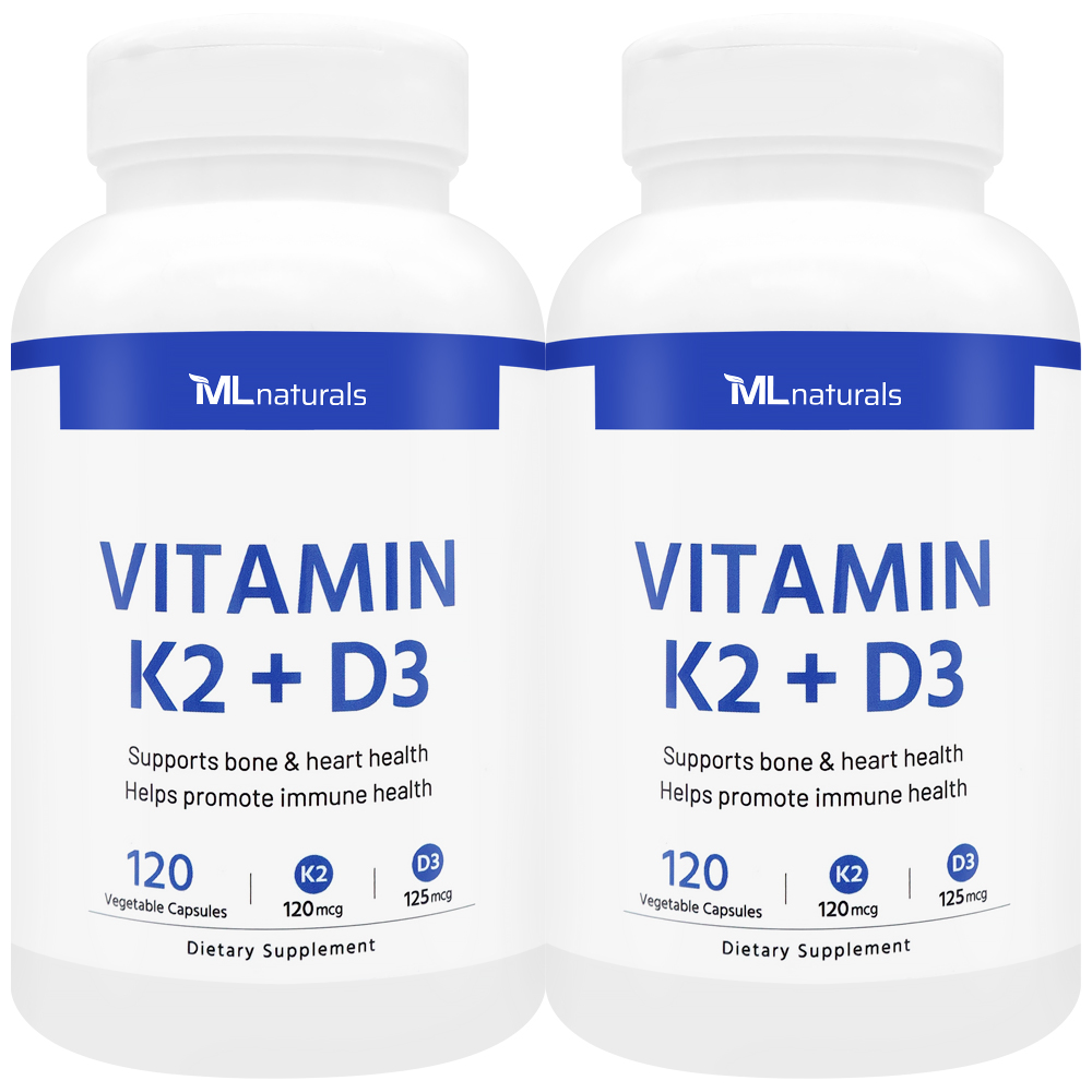 2병 마이라이프 내추럴스 비타민 K2+D3 120 야채캡슐 - 상품 이미지