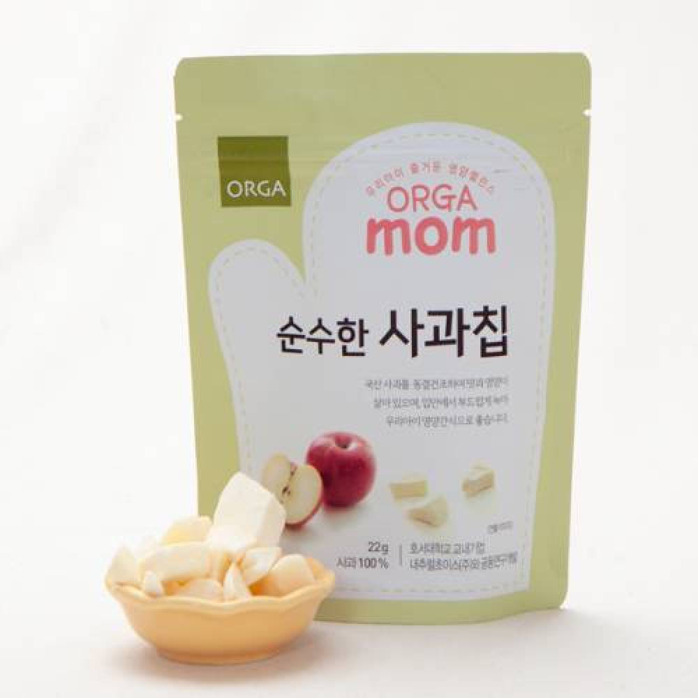[2입]ORGA순수한 사과칩 22g/올가홀푸드 : 롯데백화점대전점