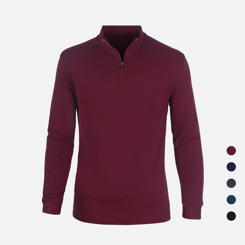 노가다복장 동복 작업복 가을 춘추 작업티 기모 반목 티셔츠 - 상품 이미지