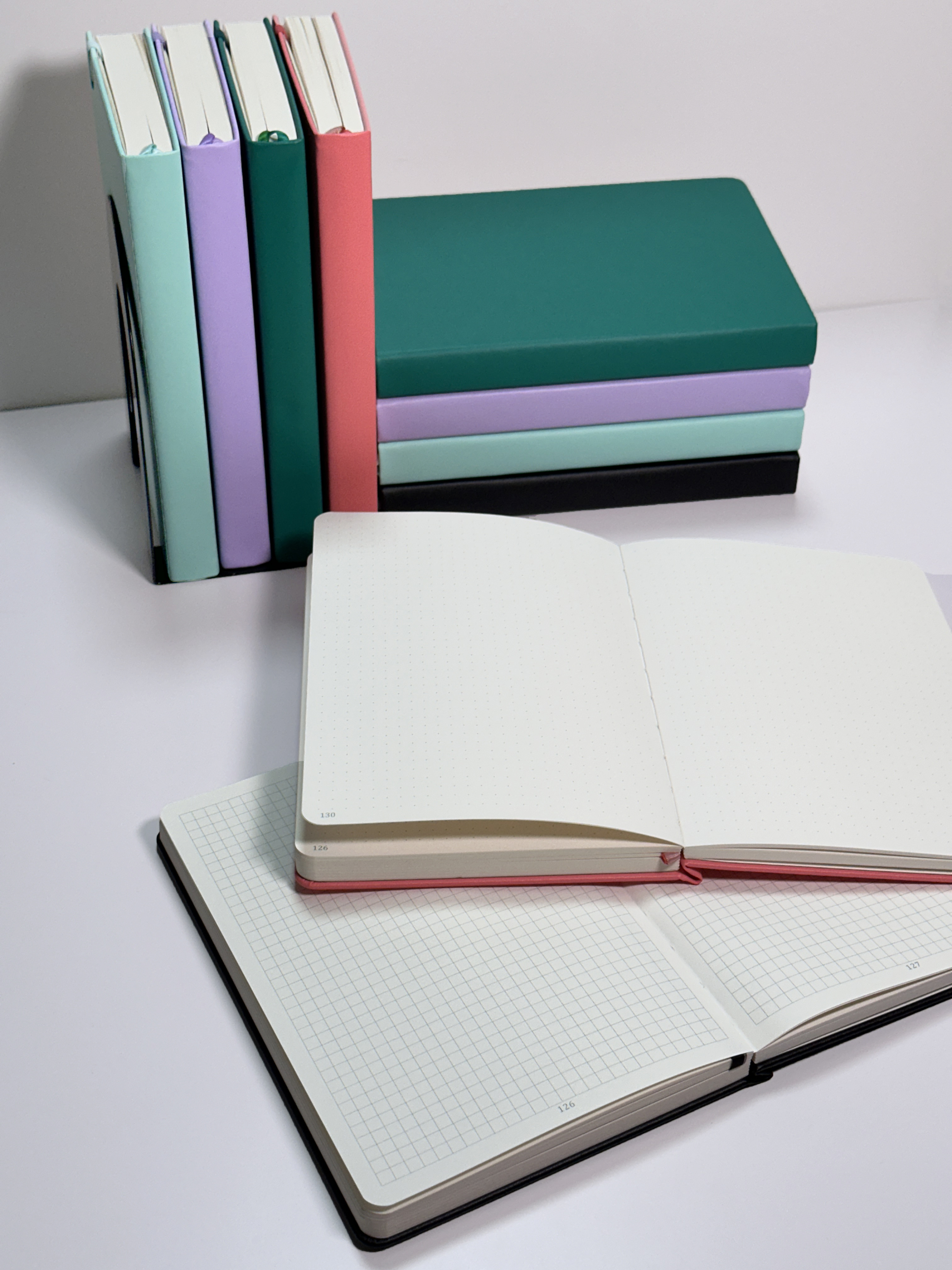 인생상점 불렛저널 Ver7 개정판 A5 넘버링 만년다이어리 만년필 도트 노트 바이올렛