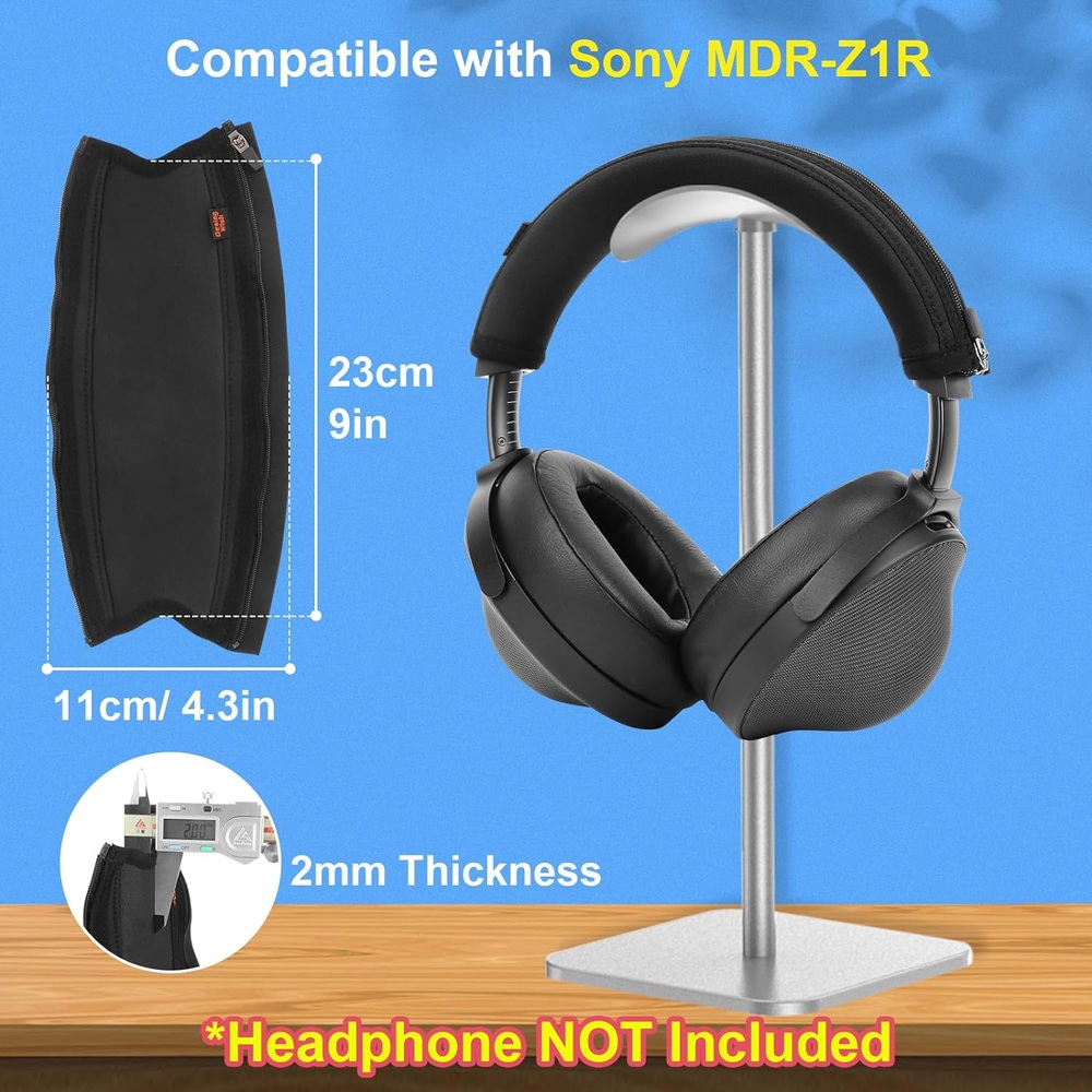 Desing Wish MDRZ1R 보호용 헤드밴드 커버 소니 MDR-Z1R 헤드폰 호환 - 상세 이미지 2