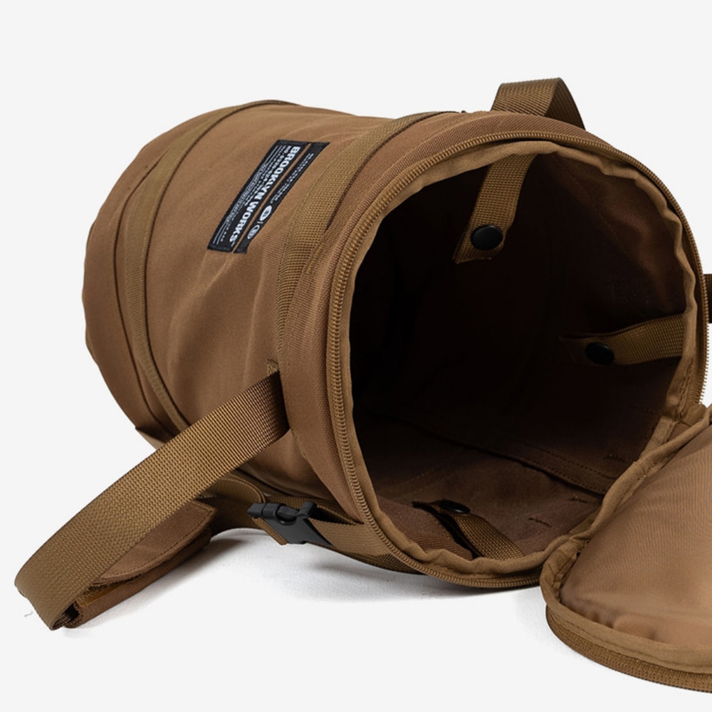 브루클린웍스 가방 팝업백 미니 접이식 휴지통 수납가방 캠핑가방 파우치 정리 보관