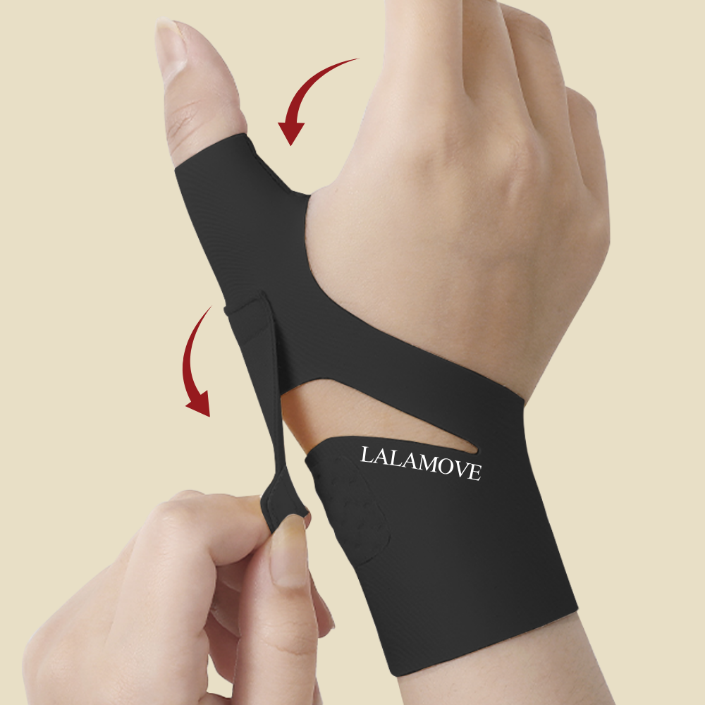 라라무브 엄지손가락 보호대 얇은 손목보호대 골프 테니스 오른손