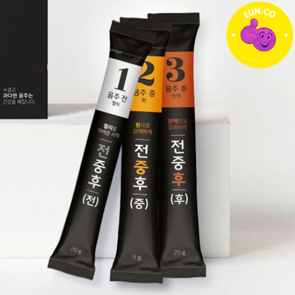 젤리형 숙취해소제 진액 3중 숙취해소 회식