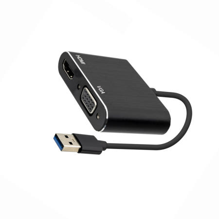 USB3.0 to HDMI RGB 젠더 노트북듀얼모니터연결 TV출력 미러링 CBT688