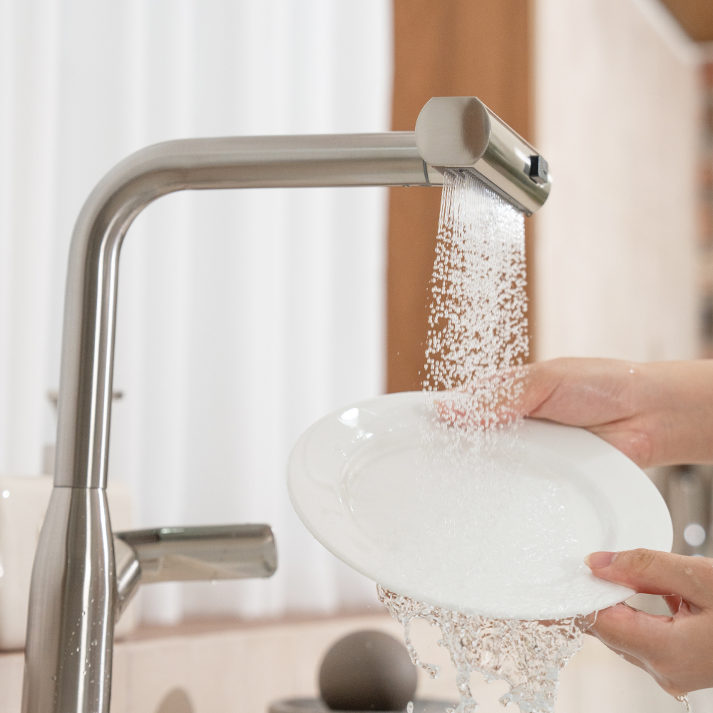 하모니프리미엄 주방 폭포수 와이드 싱크대수전 DS670-T