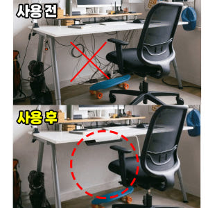 무타공 멀티탭 거치대 정리함 책상 컴퓨터 선정리 콘센트 전선 보관함 케이... 실사용 후기 | 효과 있을까? - 상품 이미지 2