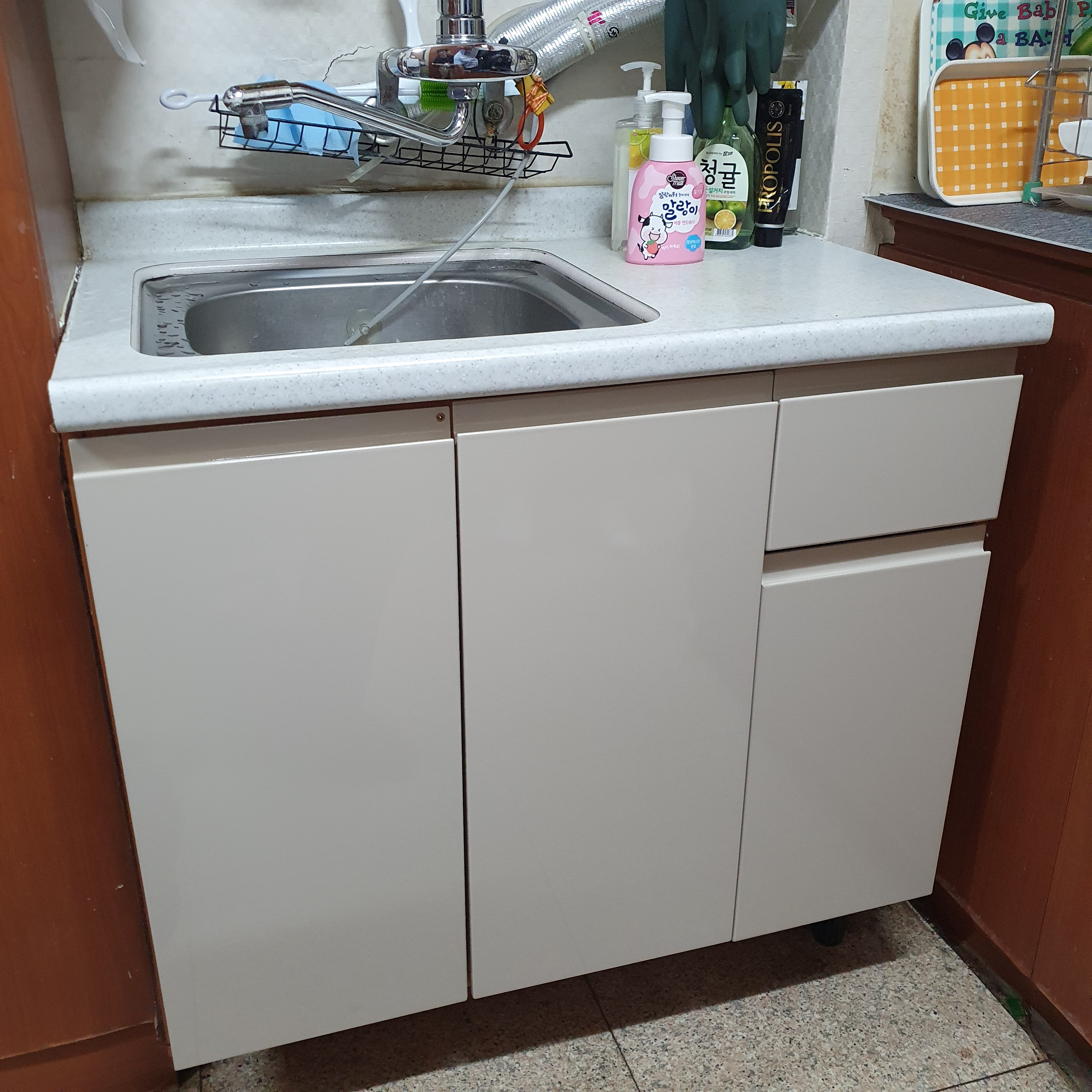 도장 싱크대 문짝 도어 교체 셀프 씽크대 문 최대 1200mmx2400mm 주문제작