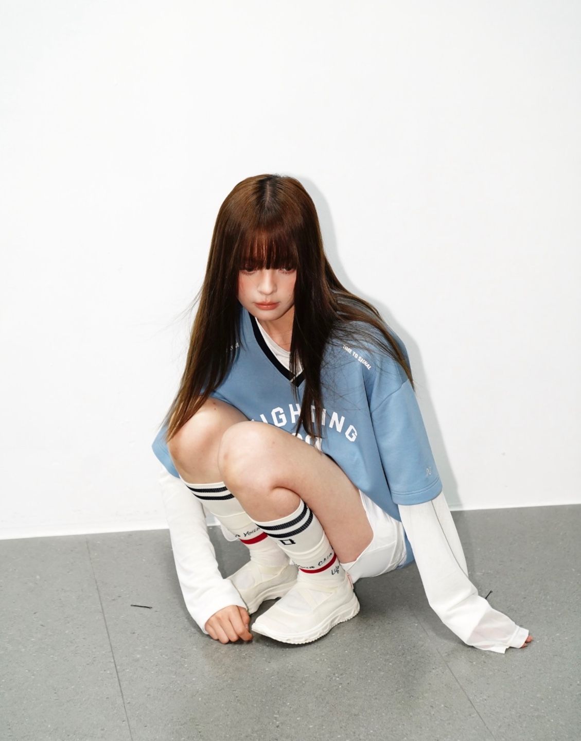 살로몬 x 샌디 리앙 RX 메리 제인 바닐라 아이스 화이트 L47632300 - 상세 이미지 5