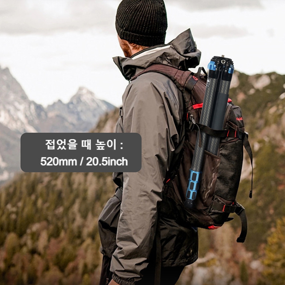 영상용삼각대 시루이 유튜버 가벼운 삼각대 - 상세 이미지 2