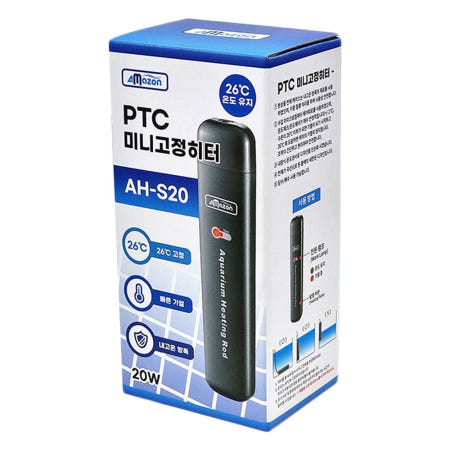 아마존 PTC 미니 고정히터 20W AH-S20 26도 고정 완전방수 수족관 히터