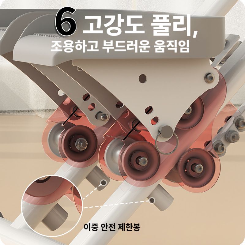 계단 스텝퍼 가정용 여성 체중 감량 실내 스테퍼 계단오르기 - 상세 이미지 5