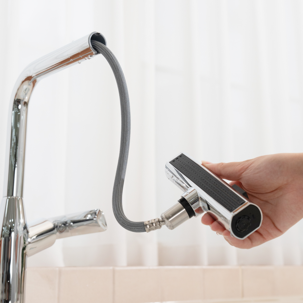 하모니프리미엄 주방 폭포수 와이드 싱크대수전 DS670-T