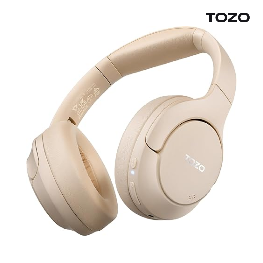 TOZO H10 HI-RES AI 블루투스 무선 유선 헤드폰 ANC 노이즈캔슬링 스터디