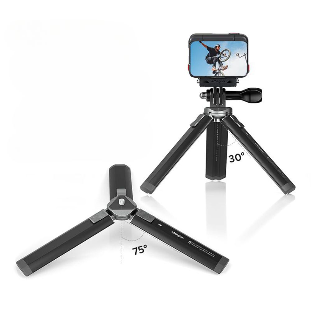 인스타360 에이스 프로2 거치대 알루미늄 메탈 삼각대 셀카봉 알루미늄 삼각대 + 70CM 셀카봉 - 상세 이미지 5