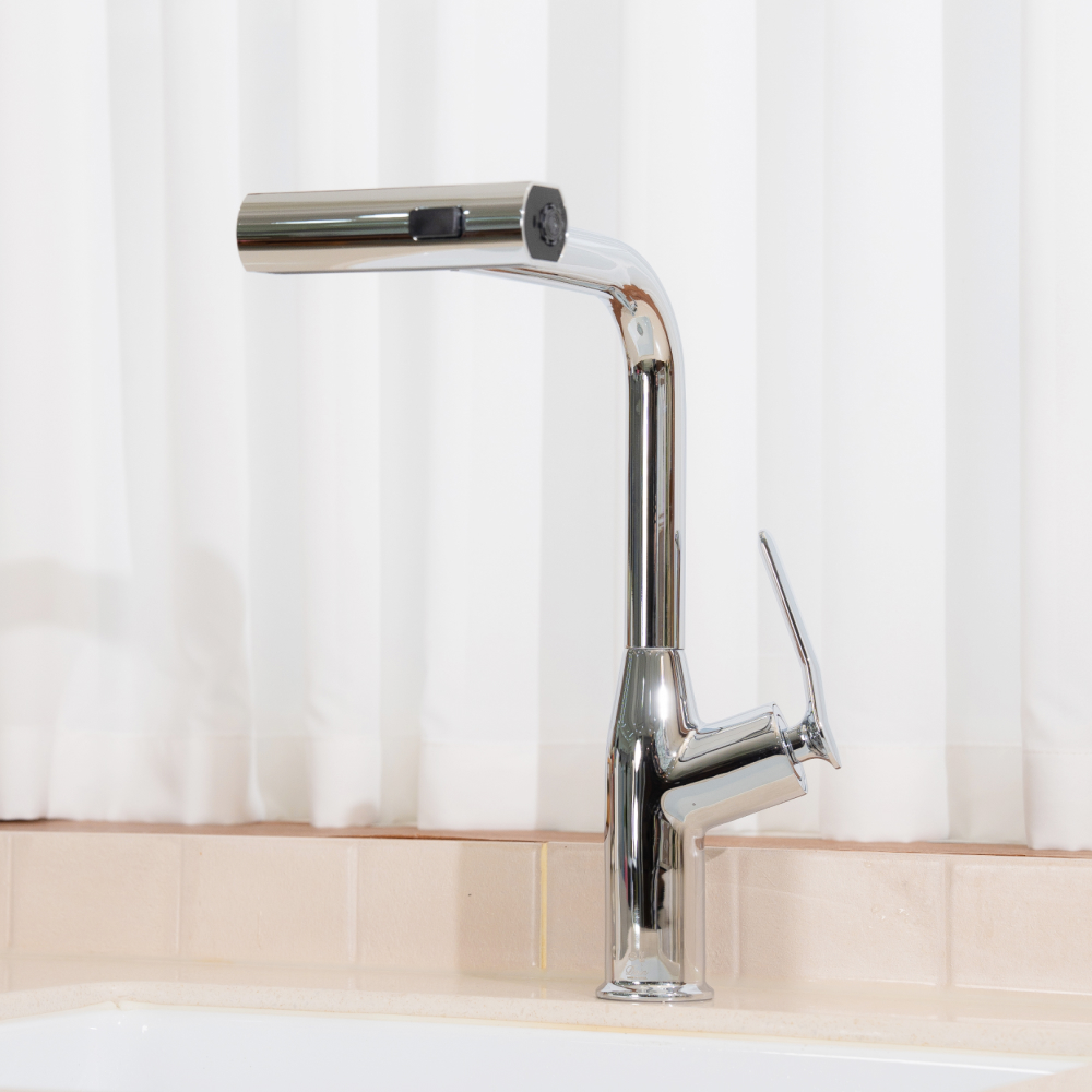 하모니프리미엄 주방 폭포수 와이드 싱크대수전 DS670-T