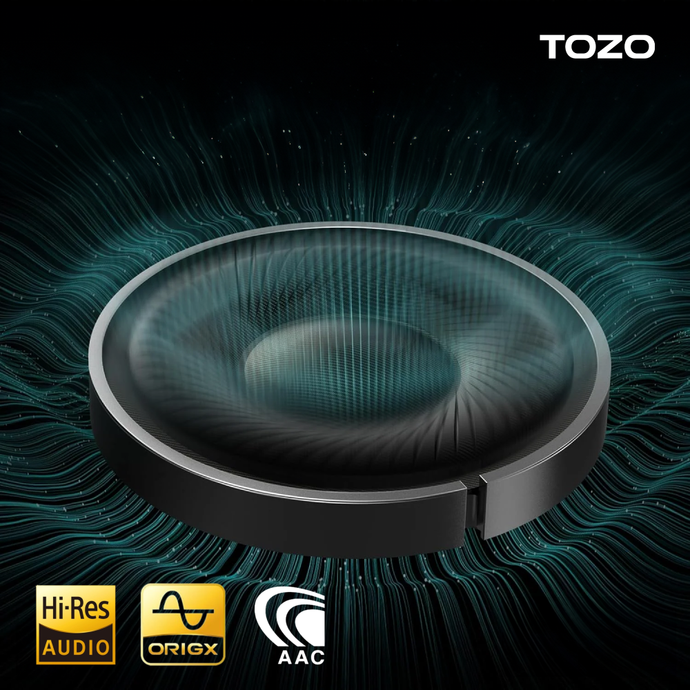 TOZO H10 HI-RES AI 블루투스 무선 유선 헤드폰 ANC 노이즈캔슬링 스터디