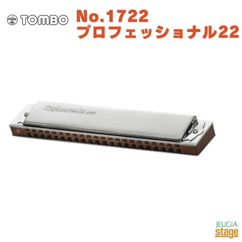 톰보 프로페셔널 22홀 더블 하모니카 No1722 - 상품 이미지