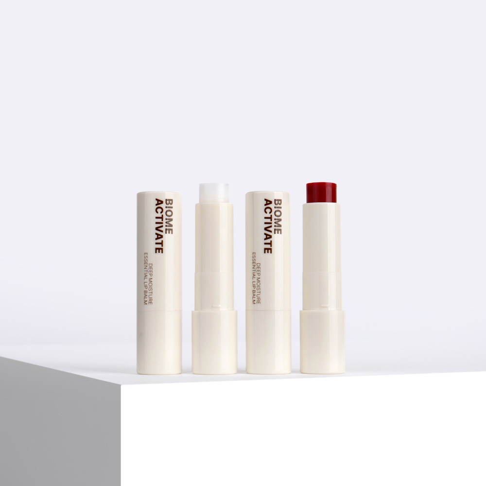 [바액] [2개] 딥 모이스춰 에센셜 립밤 [3.6g] 고보습 마일드 립밤 보습장벽 강화 끈적임NO 촉촉함 UP 6가지 세라마이드 함유