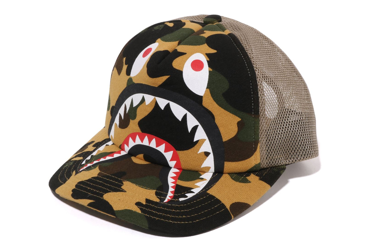 베이프 모자 1ST CAMO SHARK MESH CAP 1K70-180-008 - 상세 이미지 3