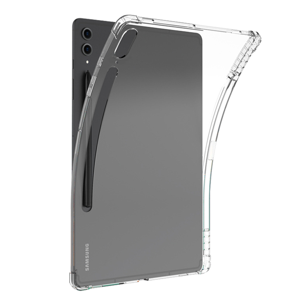 갤럭시탭 S9 플러스 케이스 범퍼 젤리 클리어 백커버 코쿠 투명, 탭 S9+ - 상세 이미지 5