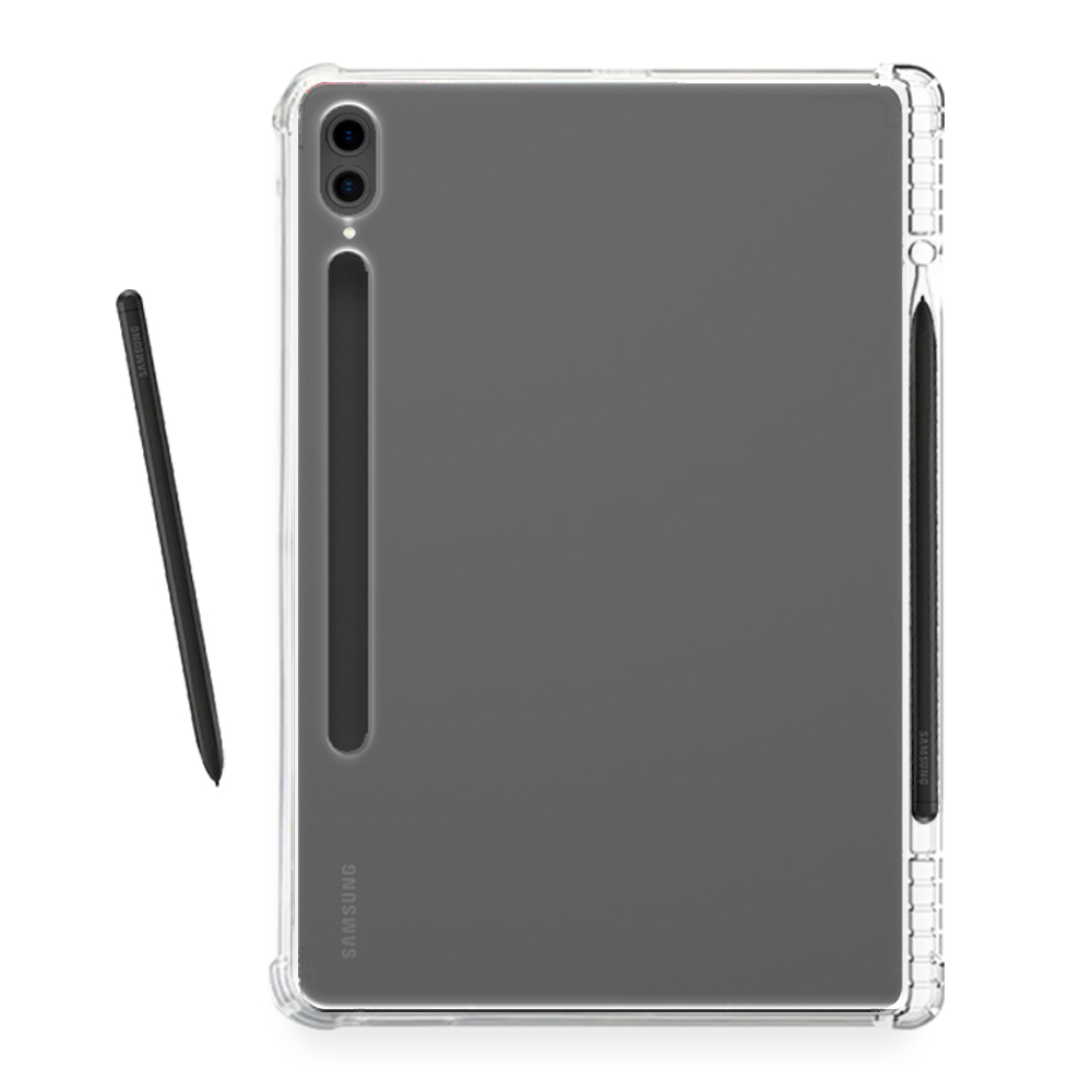 갤럭시탭 S10 플러스 케이스 범퍼 젤리 클리어 백커버 코쿠 투명, 탭 S10+ - 상품 이미지