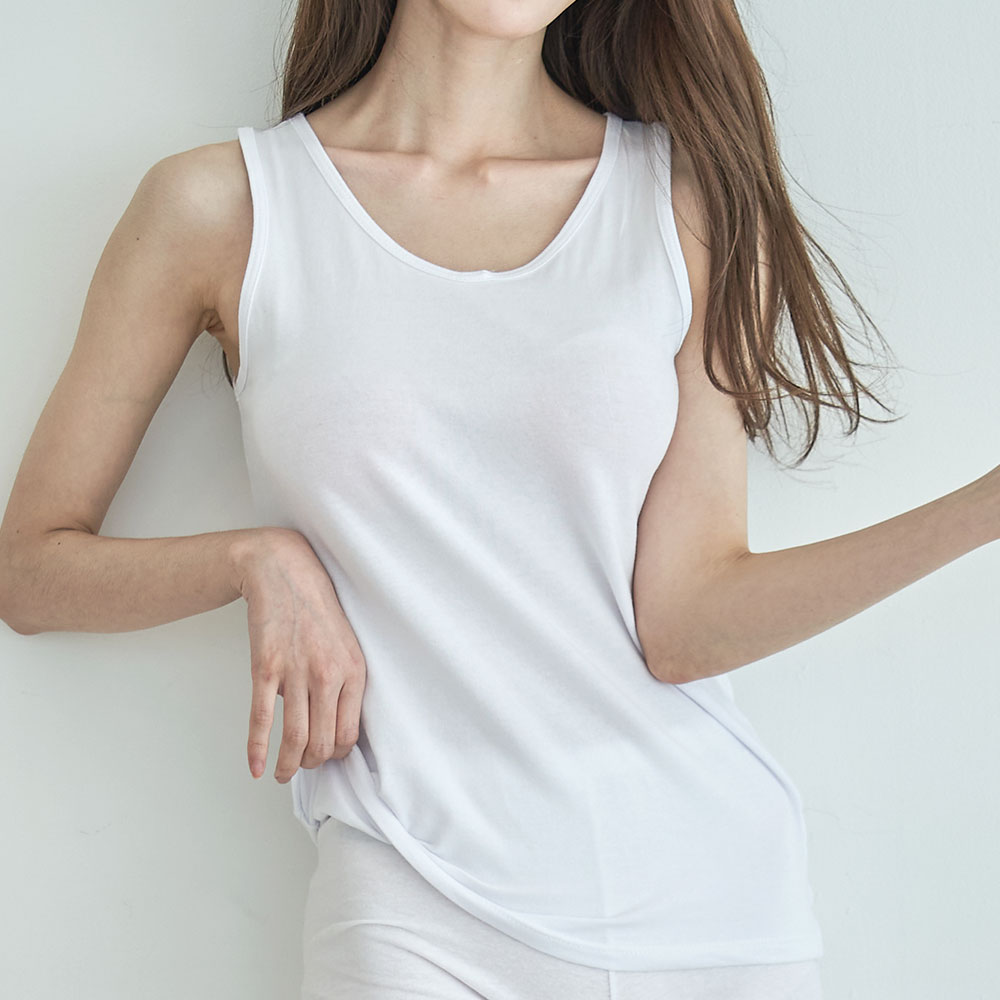 에이원 여성용 소프트 모달 나시런닝 2p - 메인 이미지
