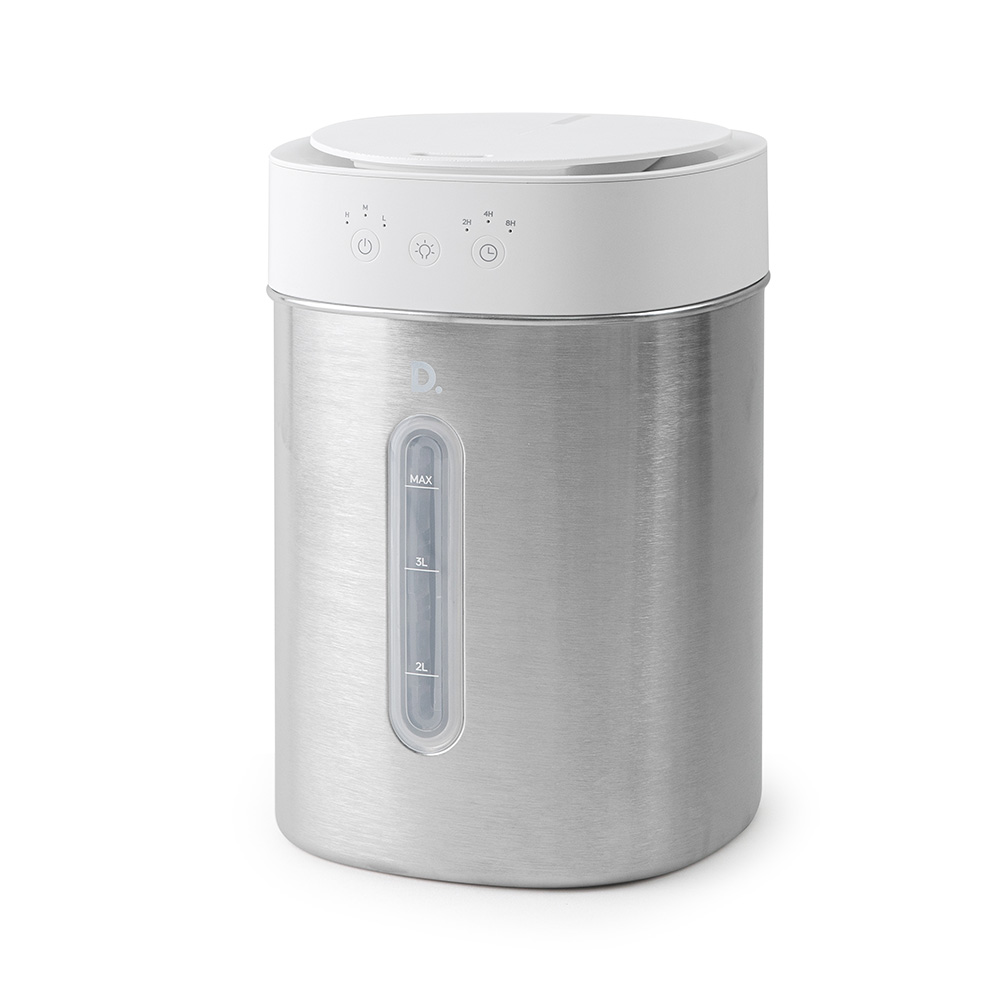 듀플렉스 이지클린 스테인리스 간편세척 초음파 가습기 4L