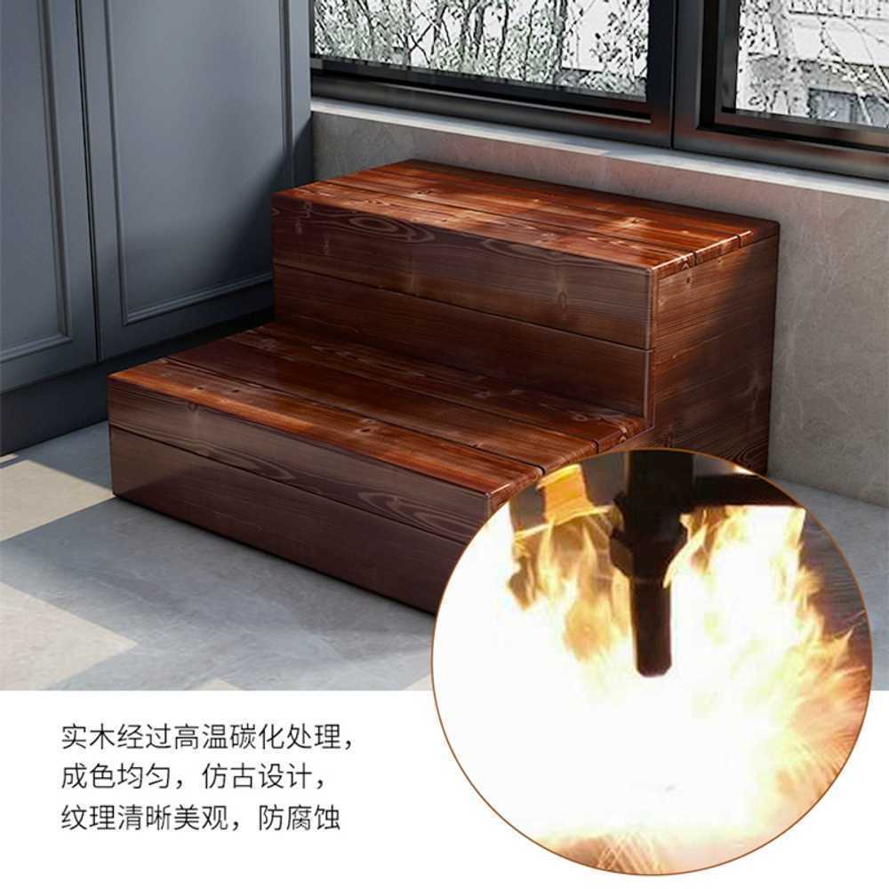 원목 발판 발 받침대 보조 페달 강아지 키높이 블록 40x22cm - 상세 이미지 3