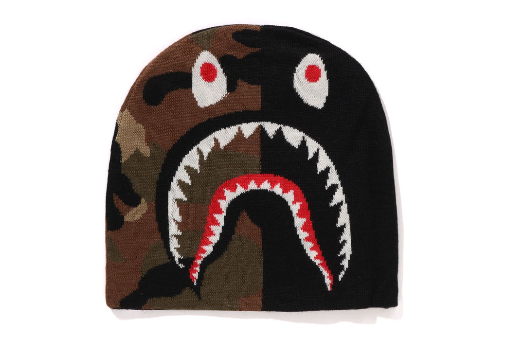 베이프 모자 1ST SHARK KNIT CAP 1K70-181-006 - 상세 이미지 5