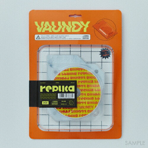 바운디 Vaundy replica 2Disc 한정판 2CD + 스페셜 블리스터 팩 패키지 - 상품 이미지