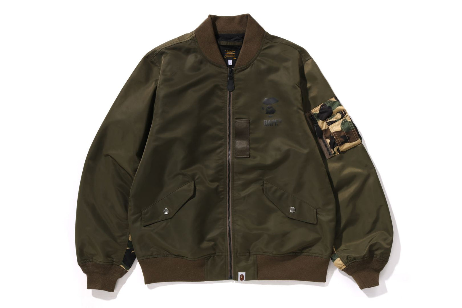 베이프 자켓 1ST CAMO BOMBER JACKET 1K80-140-006 - 상세 이미지 2