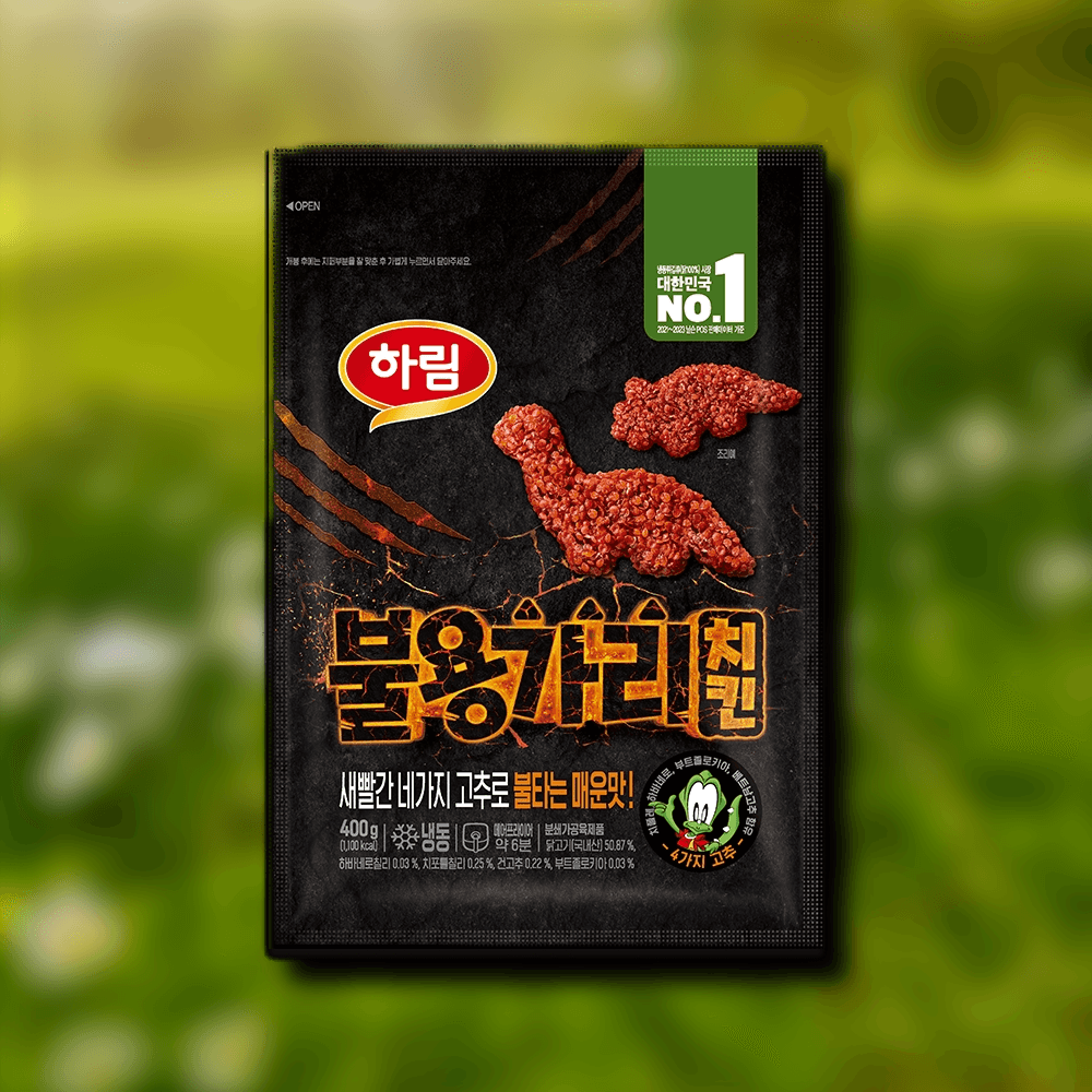 하림 불용가리치킨 400g 1봉 매운 : 에브리 one shop