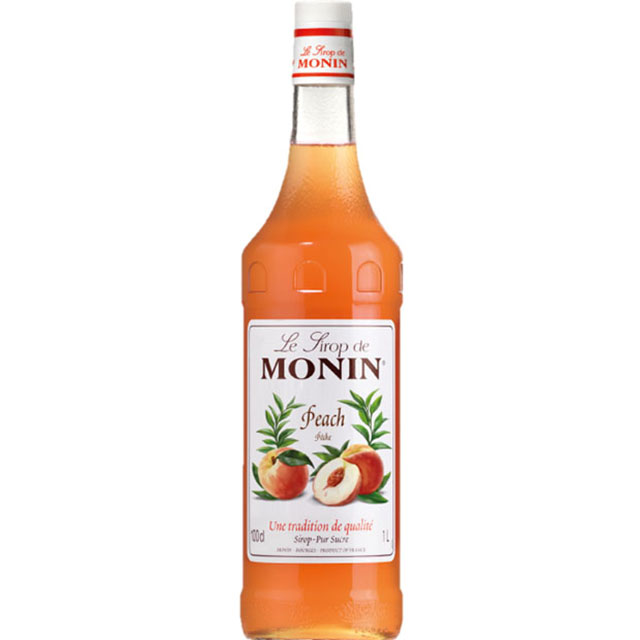 모닌시럽 피치 복숭아 1000ml 복숭아에이드시럽 - 상품 이미지