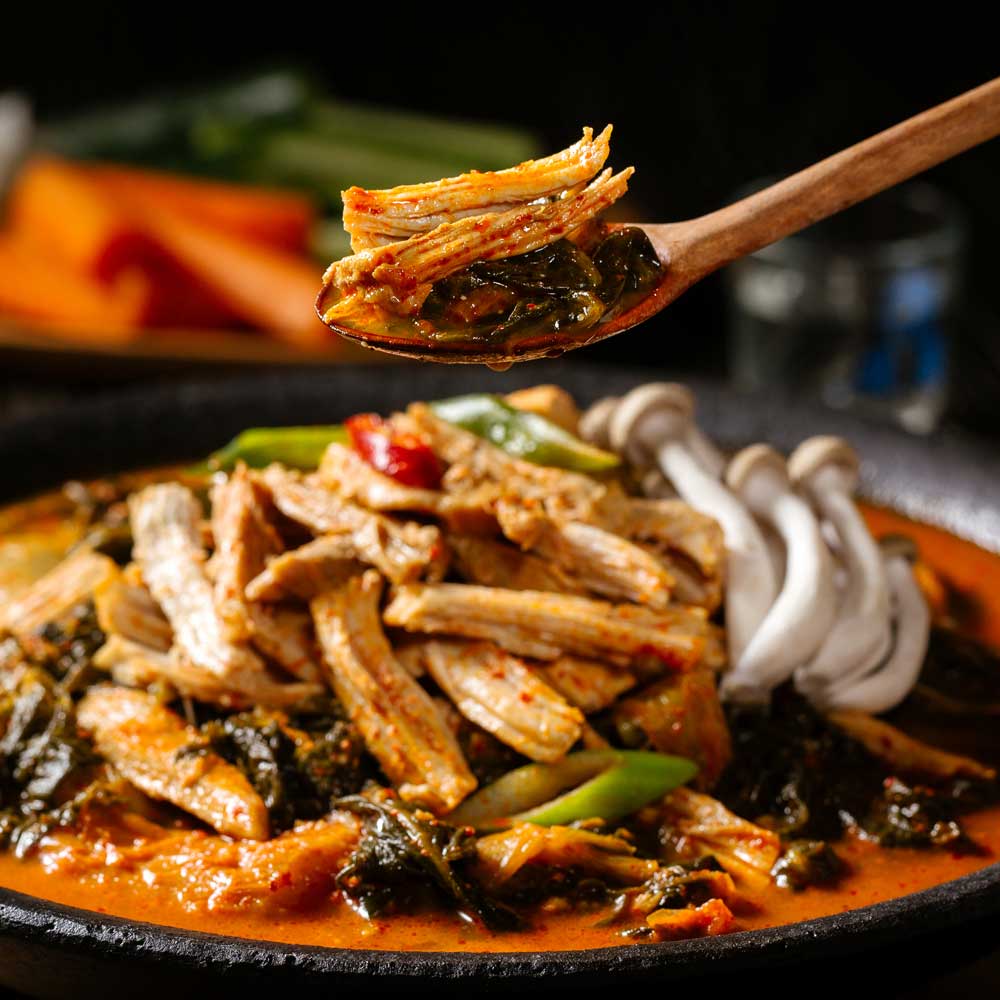 (3+3) 흑돼지 순살 감자탕 600g 6팩 - 상세 이미지 4