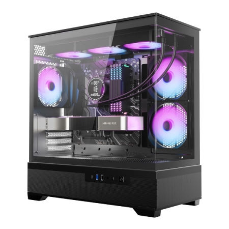 마이크로닉스 마이크로닉스 WIZMAX ML-360 View 블랙 (미들타워)