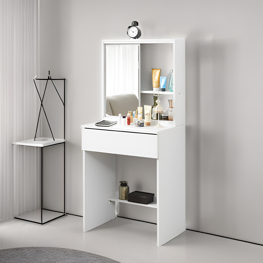 아실리 슬라이딩거울화장대 초등학생 중학생 화장대겸서랍장