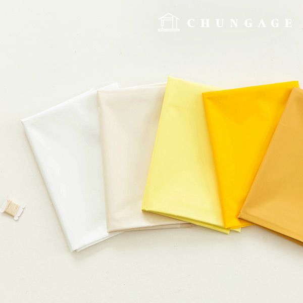 방수천 무지 방수원단 대폭 다후다 안감 폴리 33종 PU 우레탄 특수코팅 한마